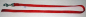 Preview: Schlauchbandleine rot ohne Handschlaufe 15mm 100cm