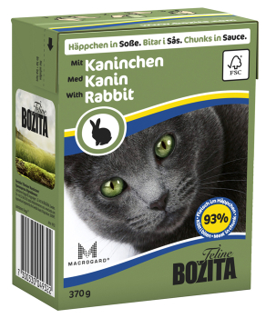 Bozita Cat Kaninchen Tetrapack in Sauce 370g