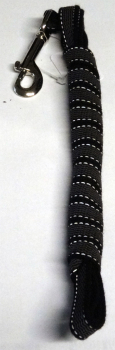 Arras Super Grip Leine 15mm 200cm schwarz mit Schlaufe