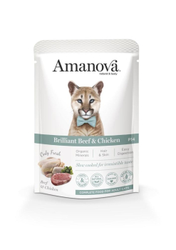 Fel Adult Brilliant GF Rind+Huhn 12x85g Amanova