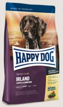 Happy Dog Irland Lachs/Kaninchen/Kartoffeln/Hafer & Gerste 4kg