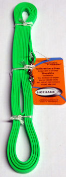 BioThane Leine genäht 9mm neon grün 3m