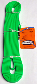 BioThane Leine genäht 9mm neon grün 6m