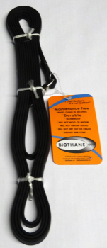 BioThane Leine genäht 9mm schwarz 3m