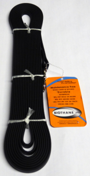 BioThane Leine genäht 9mm schwarz 6m
