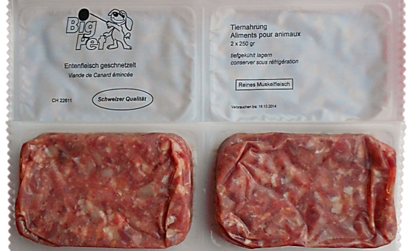 Entenfleisch geschnetzelt 2x250g