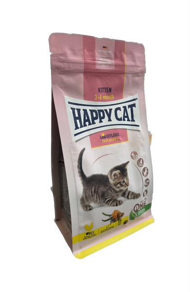 Happy Cat Kitten Landgeflügel 300gr