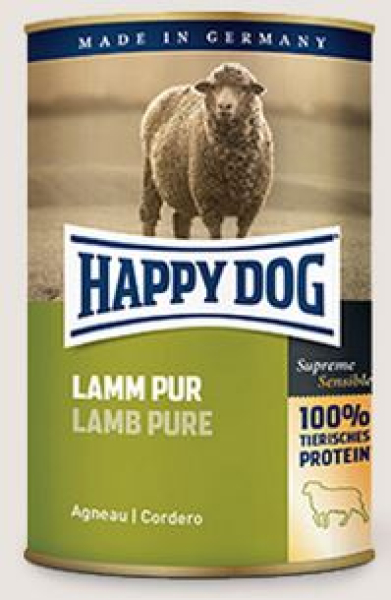 Happy Dog Lamm Pur Single Protein Dose 400g
