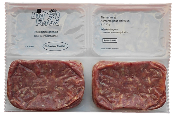 Poulethälse gehackt 2x250g