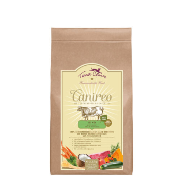 Terra Canis Canireo Trockenfutter Rind, getreidefrei 2,5Kg