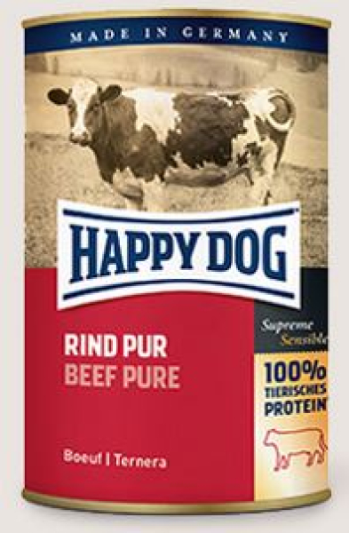 Happy Dog Rind Pur Single Protein Dose 200g