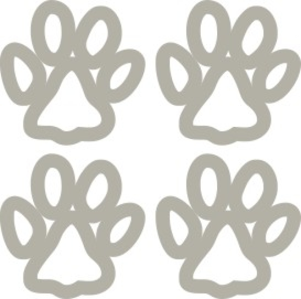 Pfötchenaufkleber